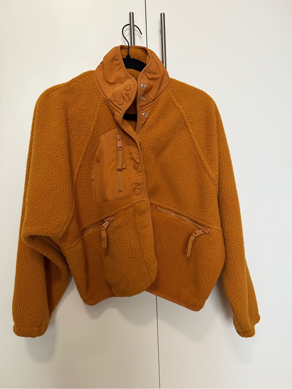 Free People | Hit The Slopes Fleece Russet Orange XS - Picture 5 of 5